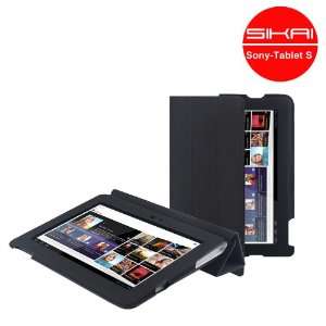  Sikai Ultra thin Folding Microfiber Cover Case with Stand 