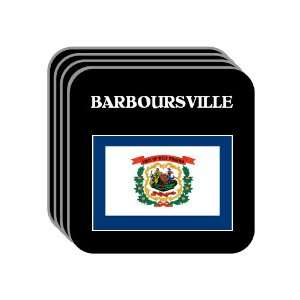  US State Flag   BARBOURSVILLE, West Virginia (WV) Set of 4 