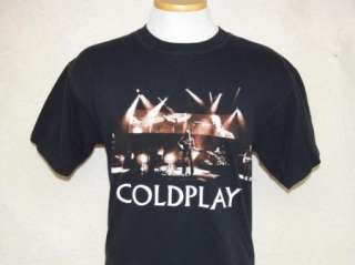 COLDPLAY CONCERT t shirt 2006 TWISTED LOGIC TOUR M  