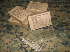 trioxane fire starter military issue large 4 boxes 12 tablets 