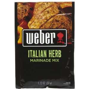 Weber Grill Italian Herb Marinade, 1.12 oz  Grocery 