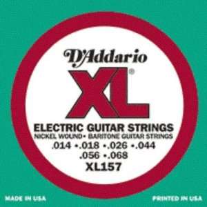  DAddario Baritone Guitar Nickel Round Wound XL .014 