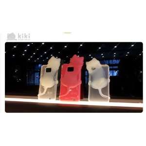  Kiki 3D Cat Soft Shell Case for iPhone 4/4S Cell Phones 