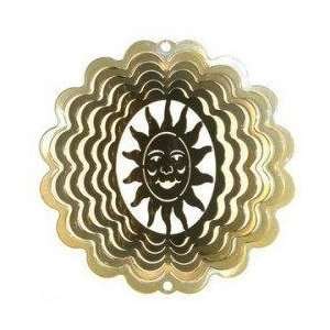  SunSationsTM Small Sun Wind Spinner   Color Gold Patio 