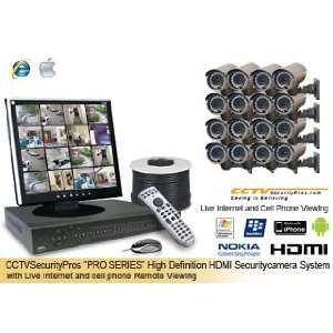   Infrared Security Camera System with Internet and Cell Phone Viewing