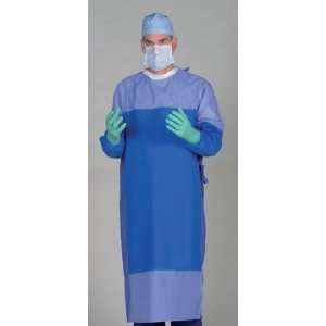 GORE Panel Coverage Surgical Gown   Large, Ocean Blue   1 Case / Dozen 