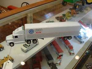 ERTL COLLECTIBLES VW AUDI 164 PARTS TRACTOR TRAILER SN 10046  