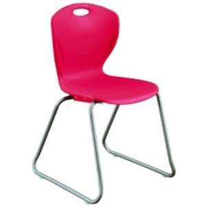   D000, D00C Armless Plastic Sled Base Student Chair