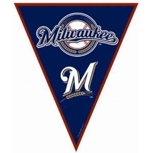   By Amscan Milwaukee Brewers Baseball Pennant Banner 