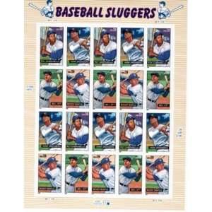 Baseball Sluggers 20 x 39 cent us Stamps 4080 4083 NEW
