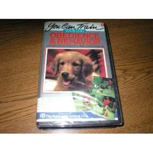 VHS, You Can Train Your Dog Obedience & Behavior 