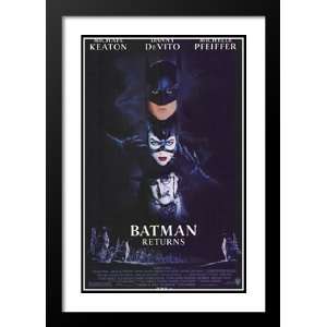 Batman Returns 20x26 Framed and Double Matted Movie Poster   Style A 