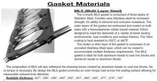 Cometic Head Gaskets are the best on the market, at the most 