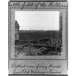  Battlefield of Wilderness,May 5 6,1864,Lacy House 