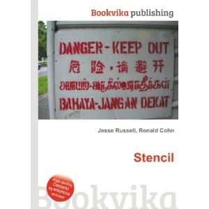  Stencil Ronald Cohn Jesse Russell Books