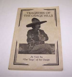 Vintage Tragedies Of The Osage Hills Arthur Lamb Old  
