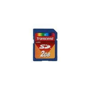  Transcend 2GB Secure Digital (SD) Flash Card Electronics