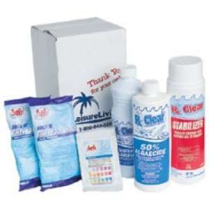  Deluxe Spring Opening Pool Chemical Kit A Patio, Lawn 