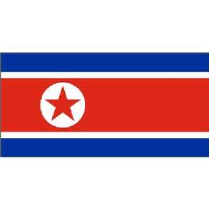  North Korea 4 x 6 Nylon Flag Patio, Lawn & Garden