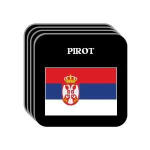  Serbia   PIROT Set of 4 Mini Mousepad Coasters 