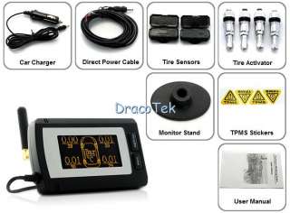 Wireless Tire Pressure Monitoring System (Complete TPMS Kit) TPMS X8 