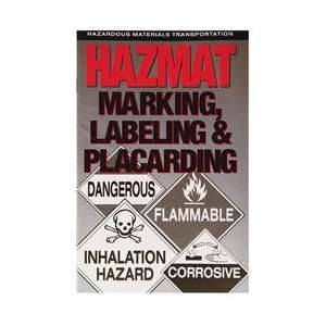 HB12   Handbook, Hazmat Marking Labeling and Placarding, 10 Per Pack 