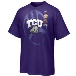  TCU Horned Frog Tostitos Fiesta Bowl Short Sleeve T Shirt 