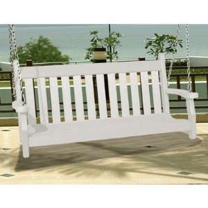  Vifah A3184.1228 4.11 Lech Recycled Plastic Outdoor Swing 