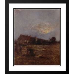  LHermitte, Leon Augustin 28x34 Framed and Double Matted 