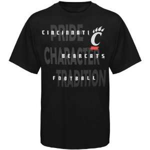  Cincinnati Bearcats Black Football Pride T shirt Sports 