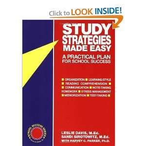   Practical Plan for School Success [Paperback] Leslie Davis Books