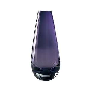  Royal Doulton Studio Glassware Purple Peardrop Narrow Vase 
