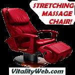 RED Leather HT 135 Human Touch Massage Chair Recliner F  