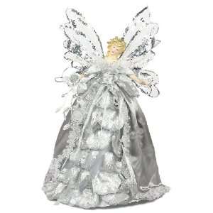  15 Beautiful Tree Topper Mantel Rose Angel   Silver 