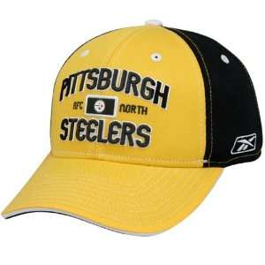   Reebok Pittsburgh Steelers Topstitch Athletic Hat