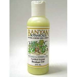  Banyan Trading Co.   Organic Brahmi Oil Coconut 4 oz 