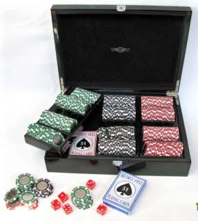   Poker Set 300 PROFESSIONAL GRADE Clay CHIPS & Tornado ELITE Pen  