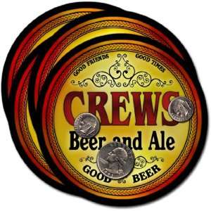  Crews , CO Beer & Ale Coasters   4pk 