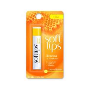  Softlips Beeswax Lip Conditioner, Lemon Honey, 0.16 Ounce 