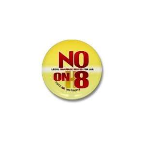  No on H8   California Mini Button by  Patio 