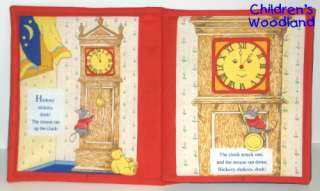 NURSERY RHYMES CLOTH/SOFT BOOK KIDS~BABY~MOTHER GOOSE  