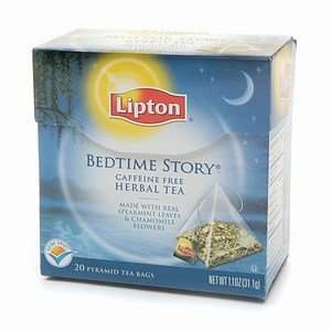 Lipton Caffeine Free Herbal Tea, Bedtime Stories, 20 bags  