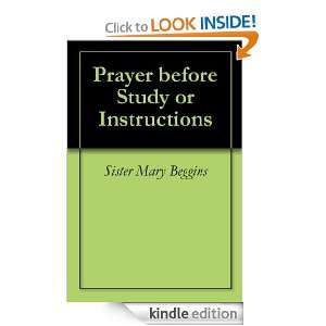  Study or Instructions Sister Mary Beggins  Kindle Store
