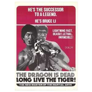 Dragon Is Dead Long Live Tiger Original Movie Poster, 27 x 40 (1977 