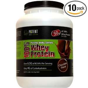  100% Whey Protein Potent Body Series   Chocolate Health 
