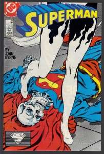 SUPERMAN #17 May 1988 DC COMIC BOOK Cries In The Night By John Byrne 