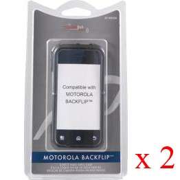   brand new set of Motorola BackFlip case (Black) by Rocketfish