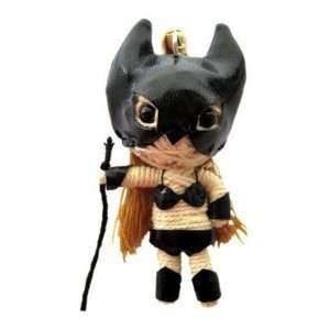  Catwoman Voodoo String Doll Keychain 