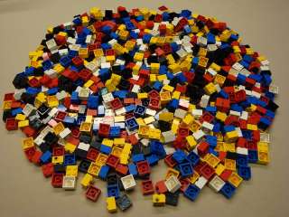 600 Lego Bricks 2 x 2 2x2 Bulk Brick Lot pounds lbs  