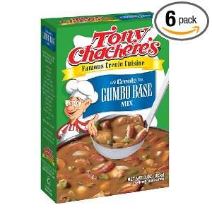 Tony Chacheres Base Creole Gumbo, 3 Ounce (Pack of 6)  